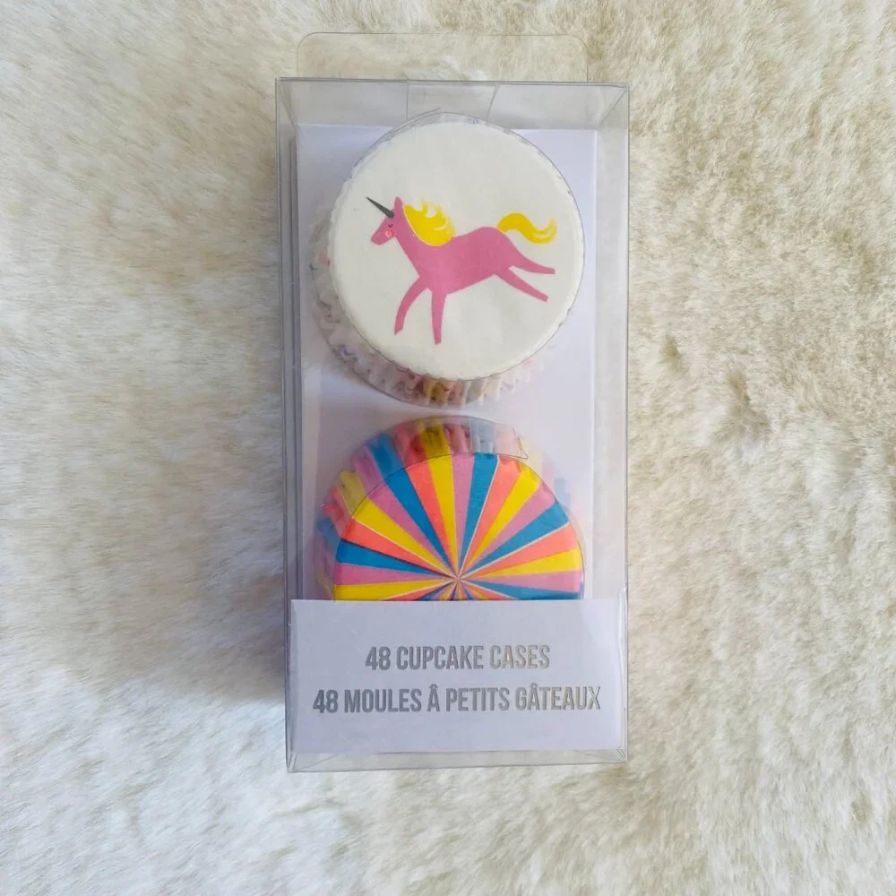 Unicorn Birthday Party Bundle w/Plates, Napkins, Cups, Cake Topper & More NEW